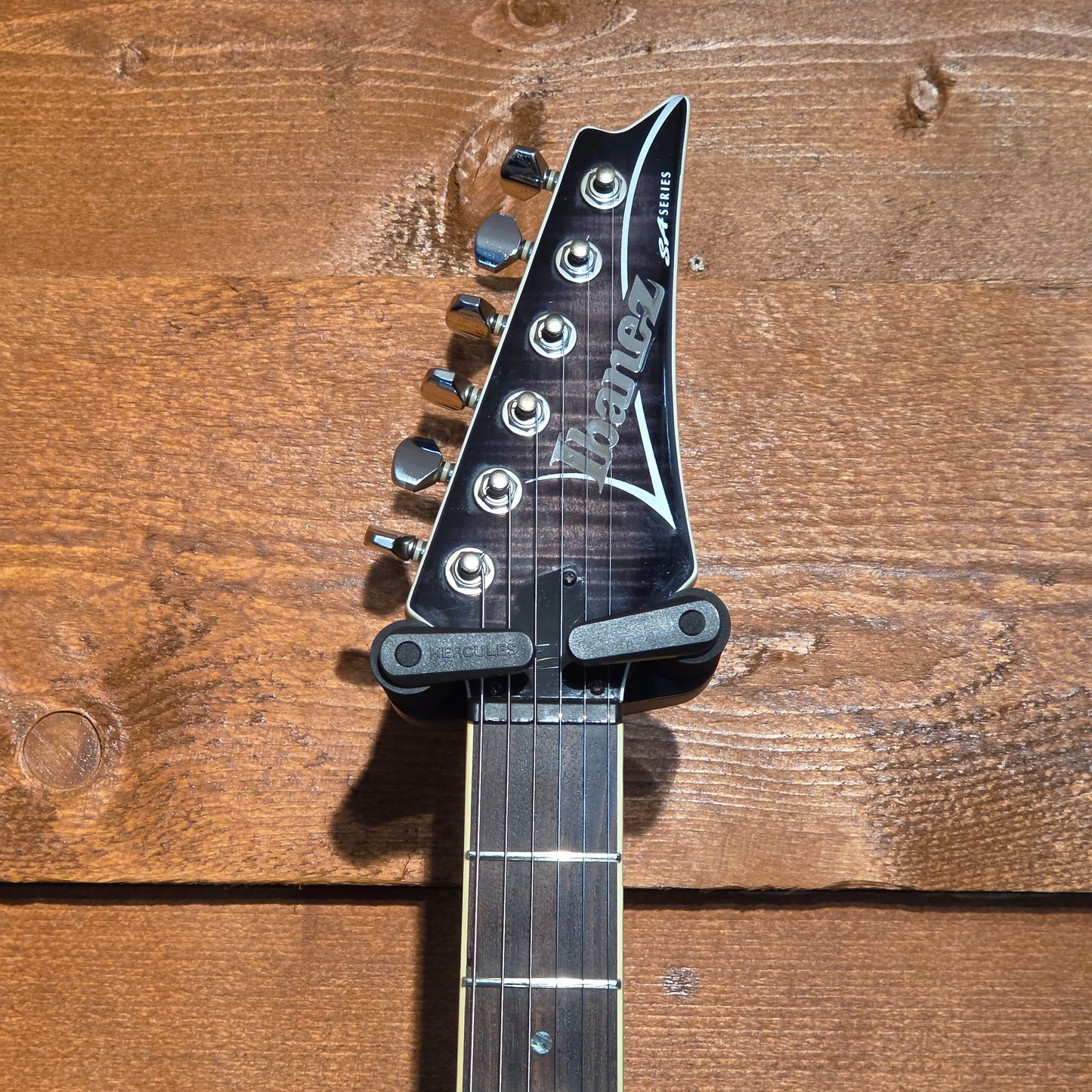 Ibanez SA360QM; Transparent Grey Burst: Serial No: W271694 | Second Hand