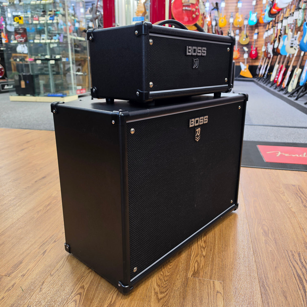 Boss Katana 100 Gen 3 Guitar Amp Head and 2x12 Extension Cab | Second Hand