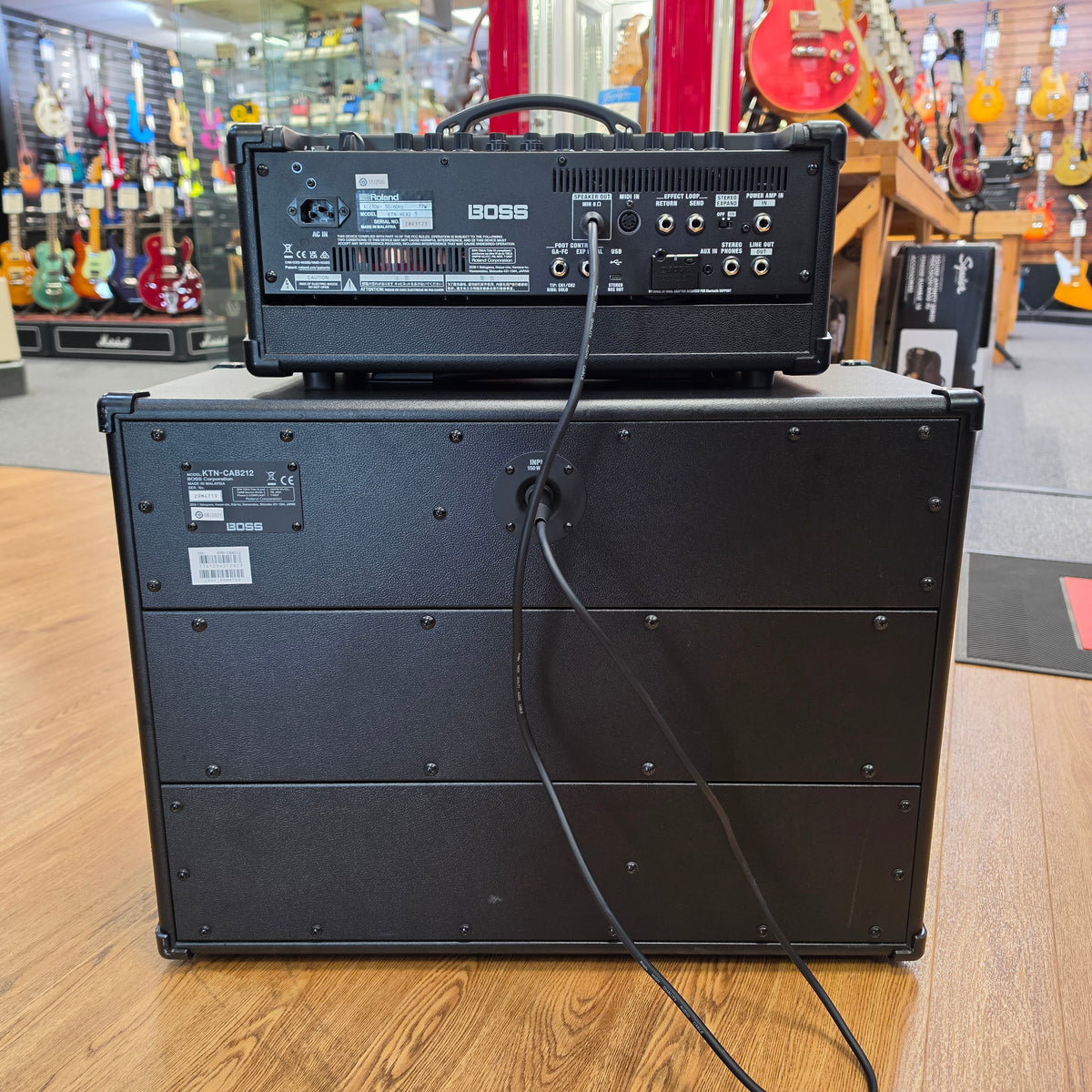 Boss Katana 100 Gen 3 Guitar Amp Head and 2x12 Extension Cab | Second Hand