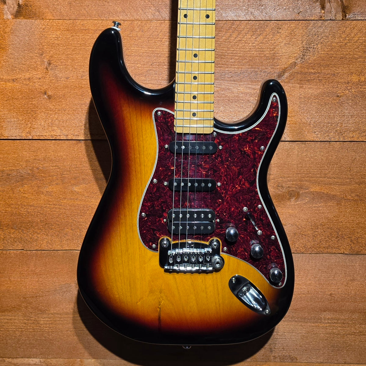 G&L Tribute Series Legacy HSS; 3-Tone Sunburst: Serial No: 211003513 | Second Hand