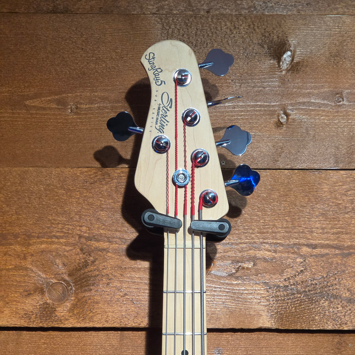 Sterling By Musicman RAY5 Left Handed Bass; Vintage Sunburst Satin: Serial No: B185389 | Second Hand