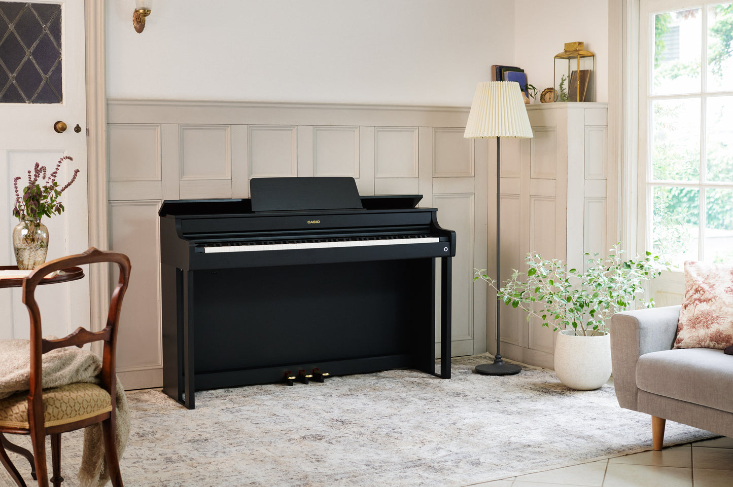 Casio AP300 Digital Piano Value Package; Black