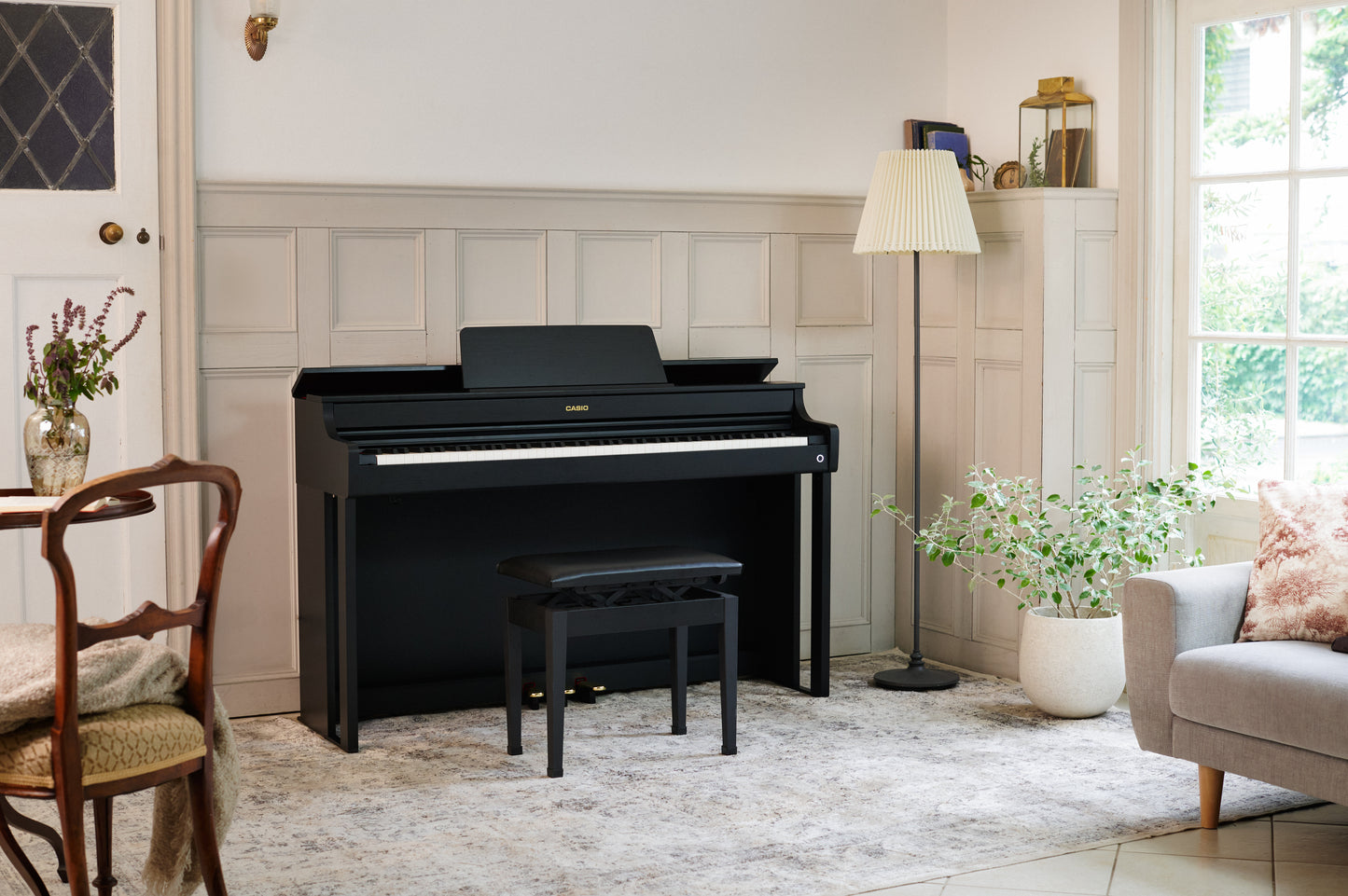 Casio AP300 Digital Piano Value Package; Black