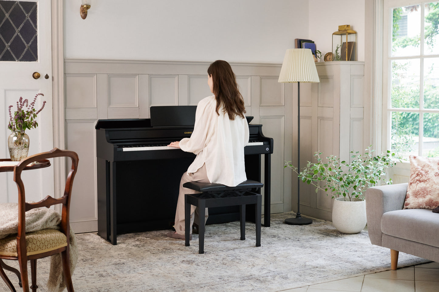 Casio AP300 Digital Piano Value Package; Black