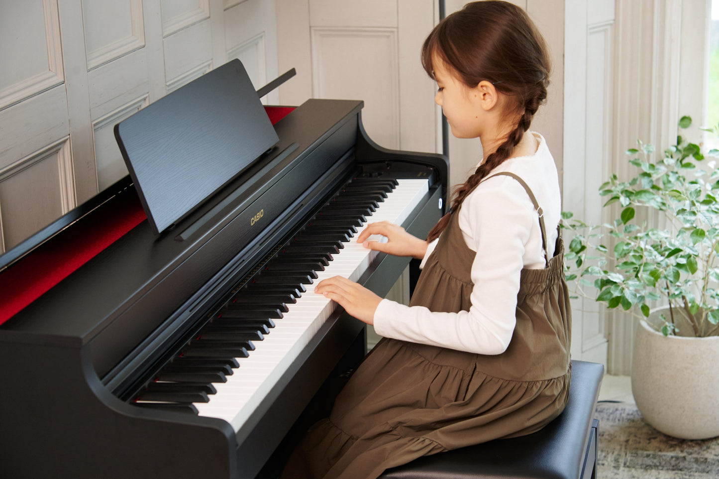 Casio AP300 Digital Piano Value Package; Black