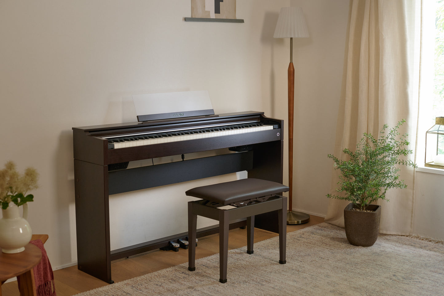 Casio AP-S200 Digital Piano Value Package; Brown