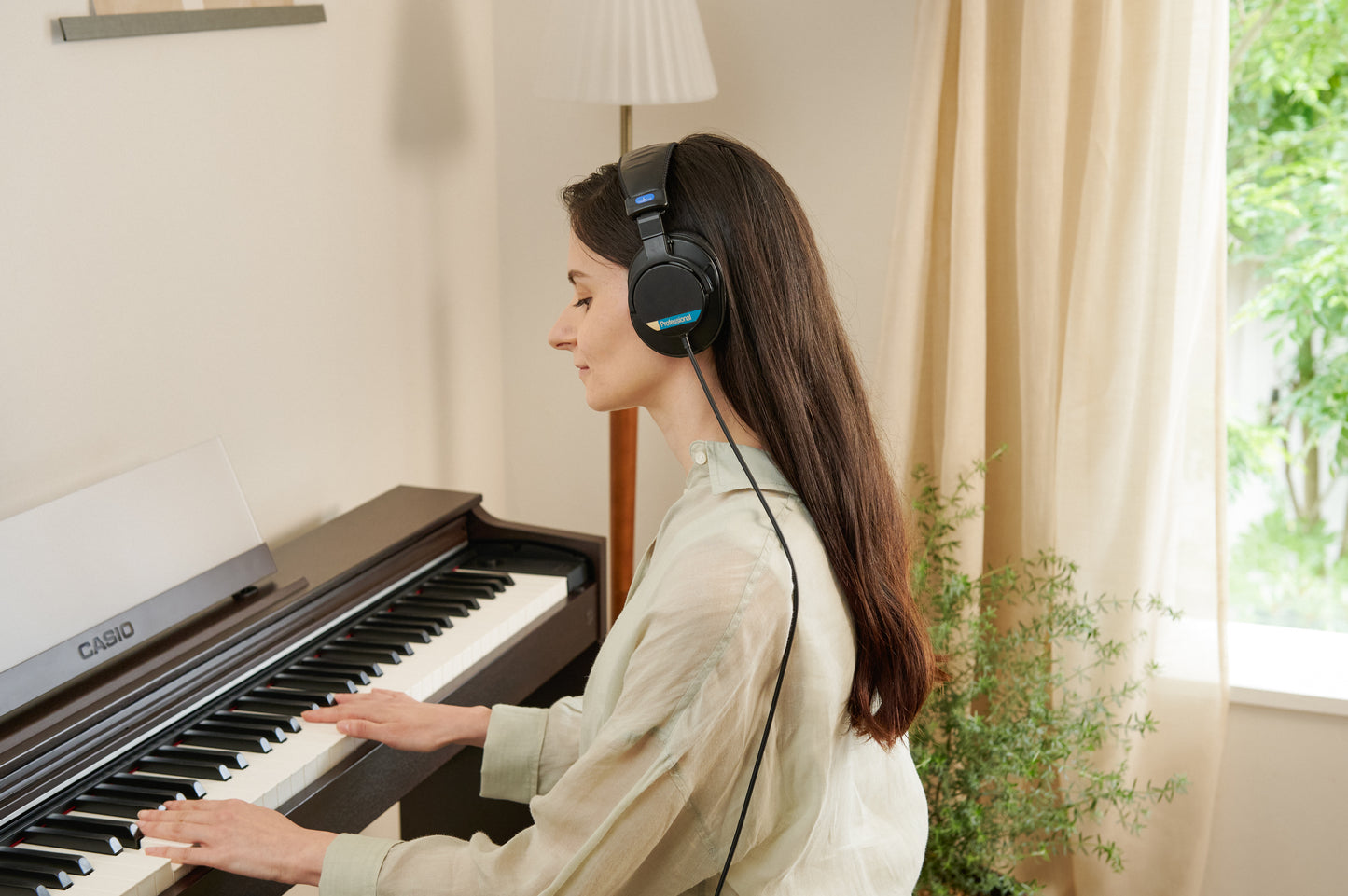Casio AP-S200 Digital Piano Value Package; Brown