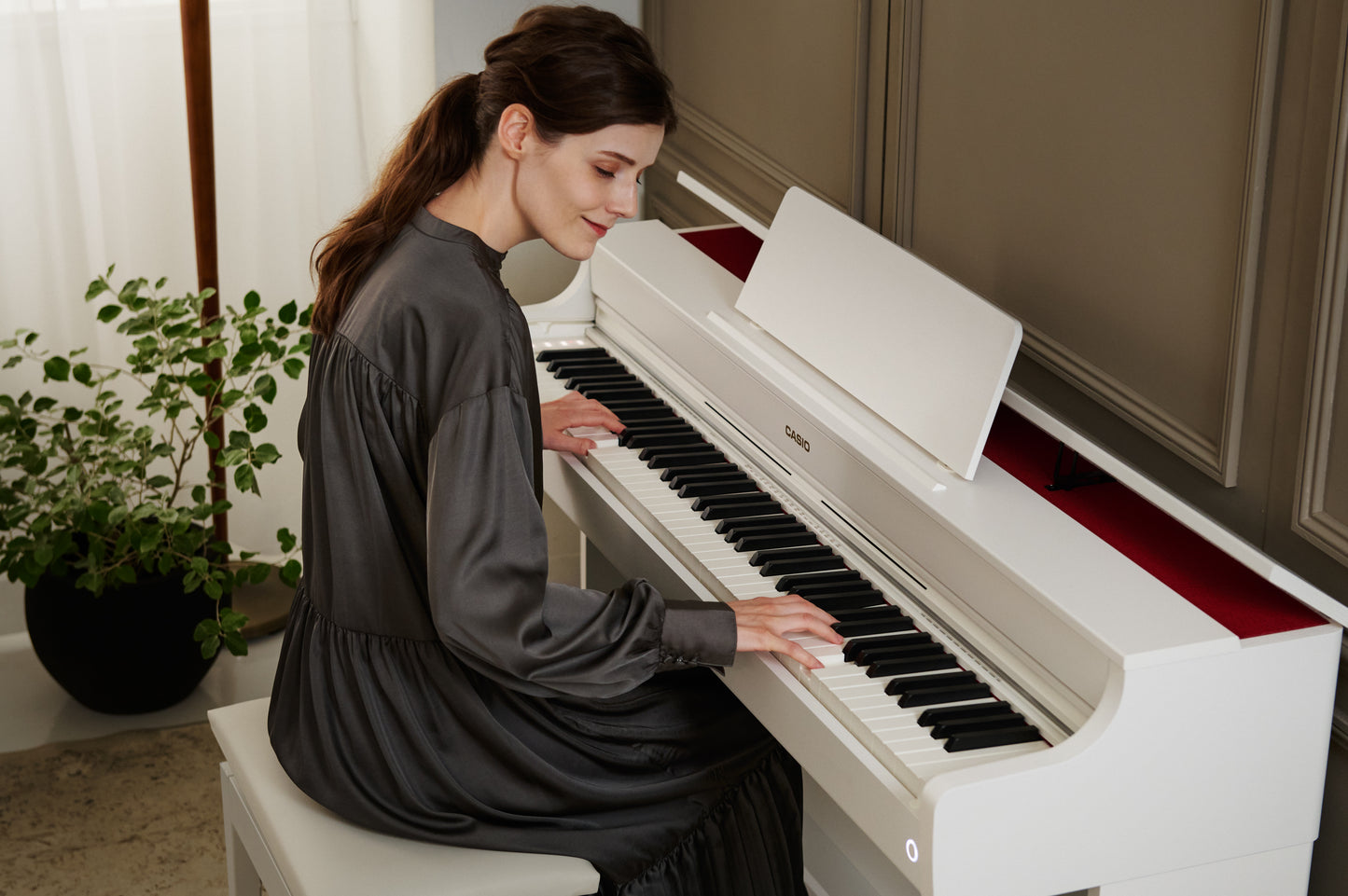 Casio AP300 Digital Piano Value Package; White