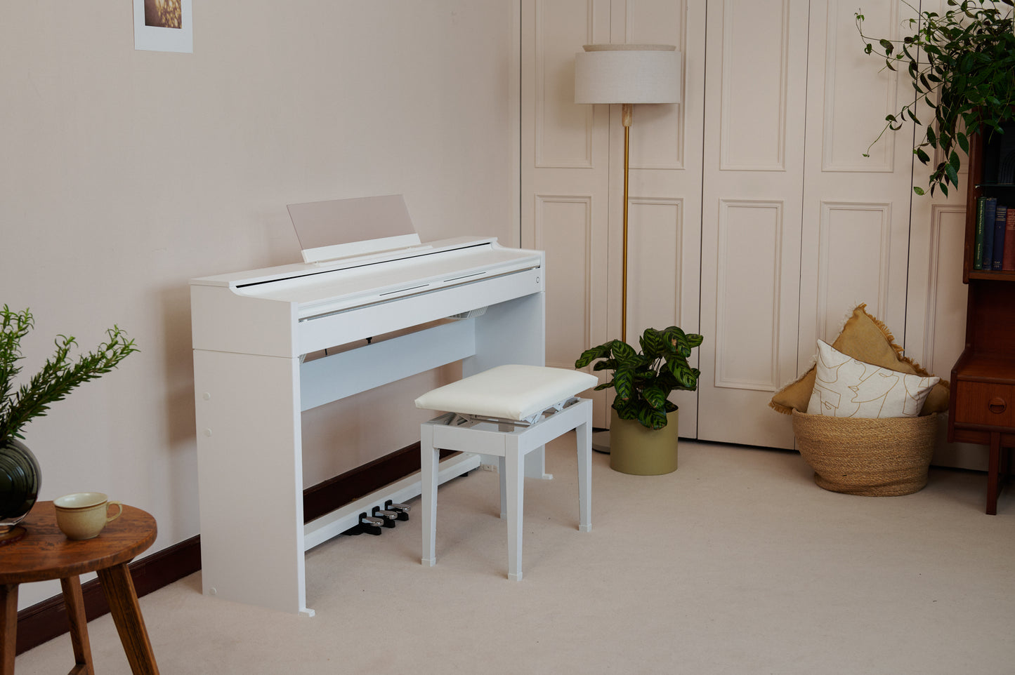 Casio AP-S200 Digital Piano Value Package; White