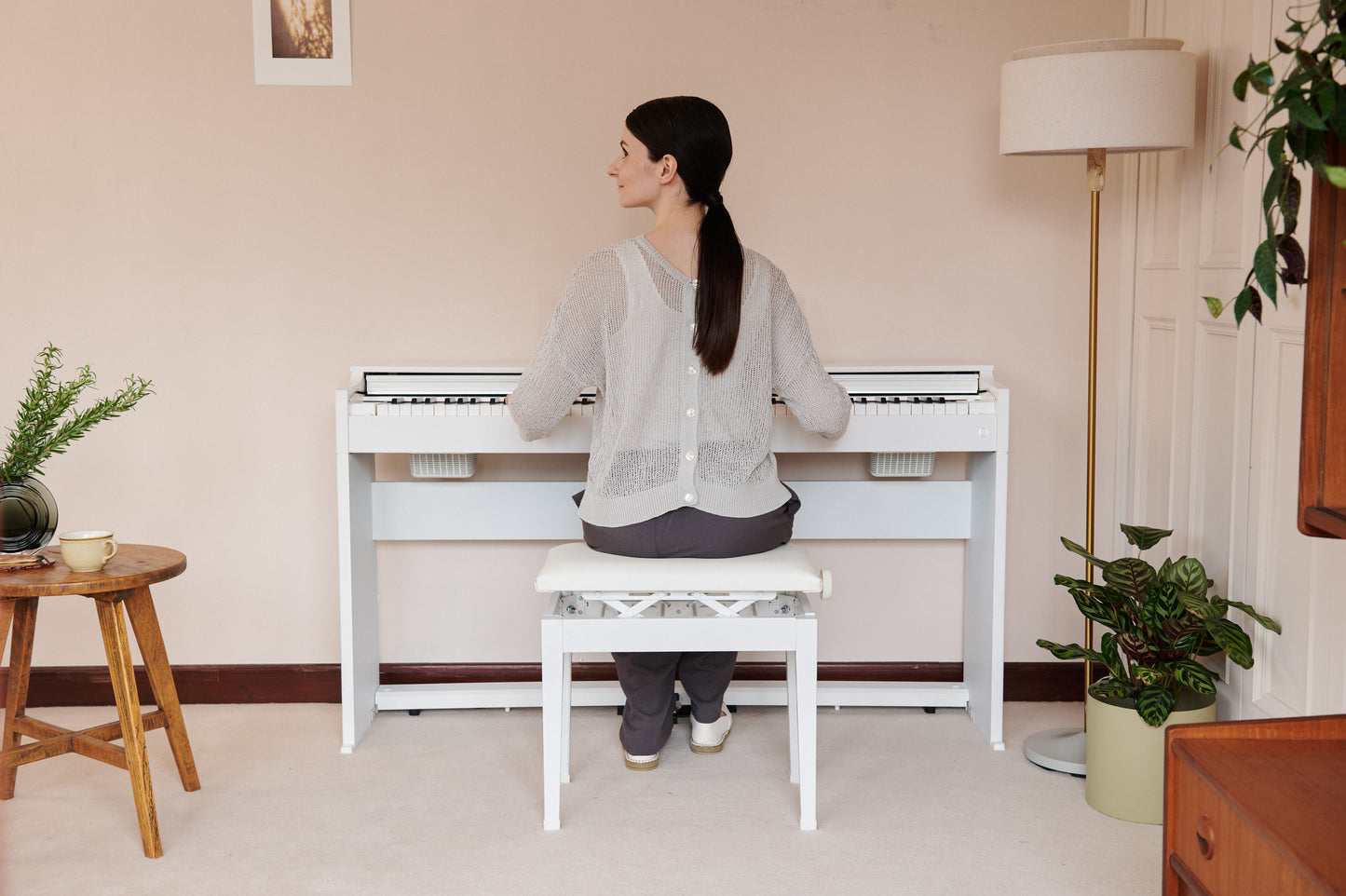 Casio AP-S200 Digital Piano Value Package; White