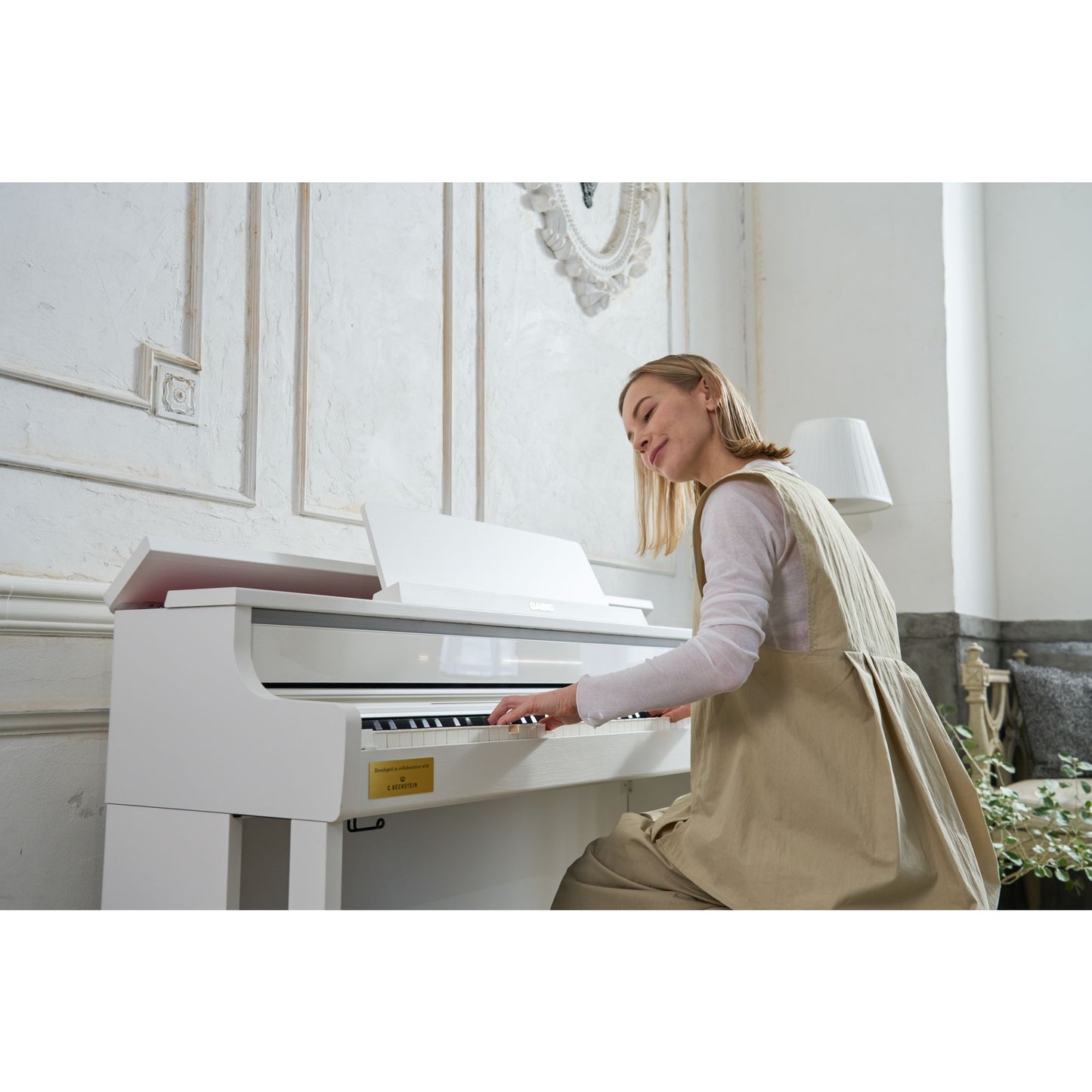 Casio AP750 Digital Piano; White