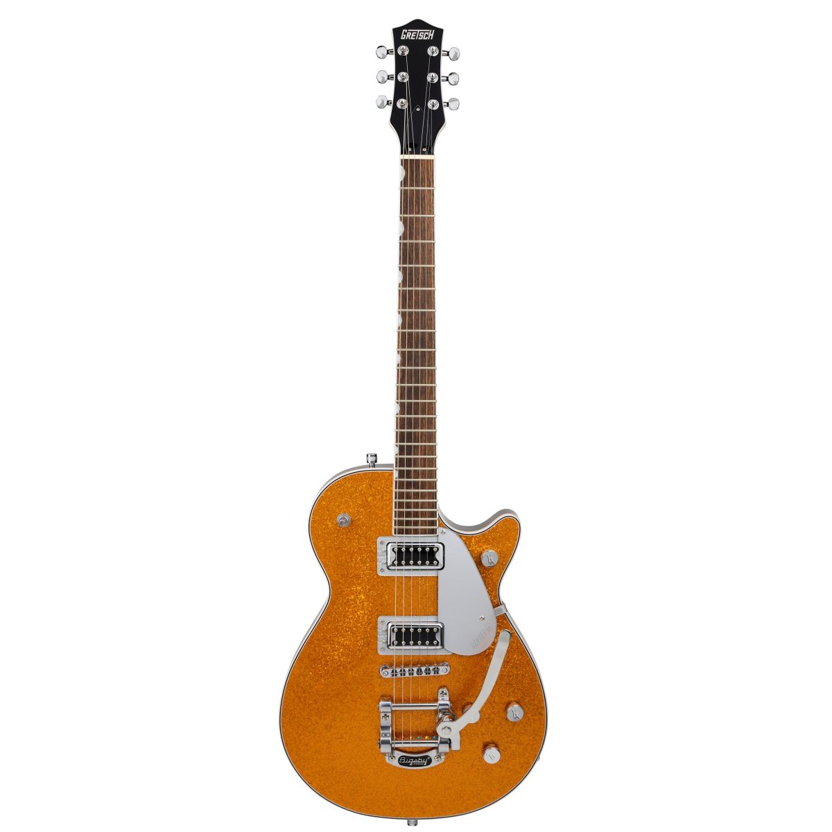 Gretsch G5230T Electromatic Sparkle Jet FT Single-Cut with Bigsby; Gold Sparkle