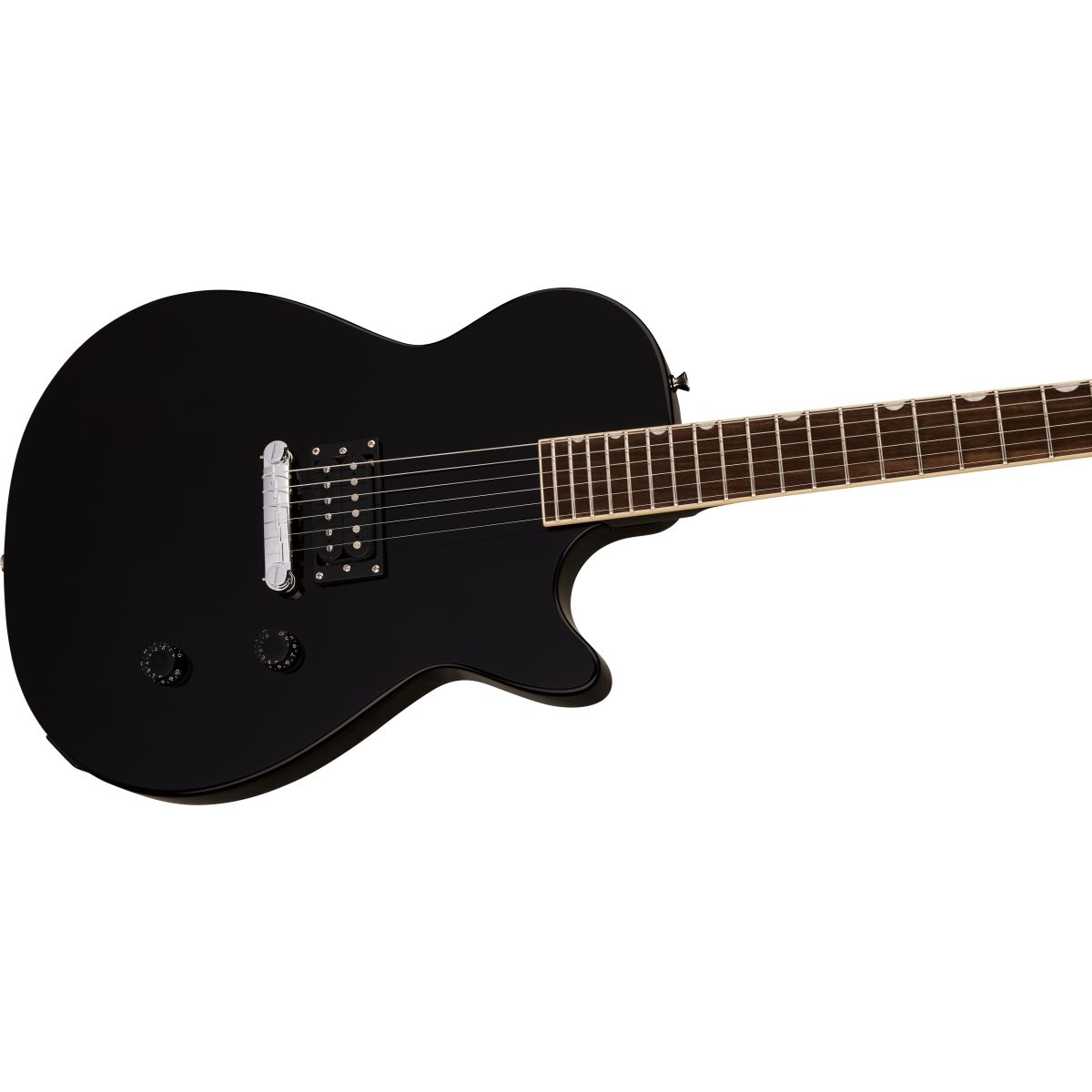 Gretsch Streamliner Jet Club 1 Pickup Electric Guitar; Jet Black