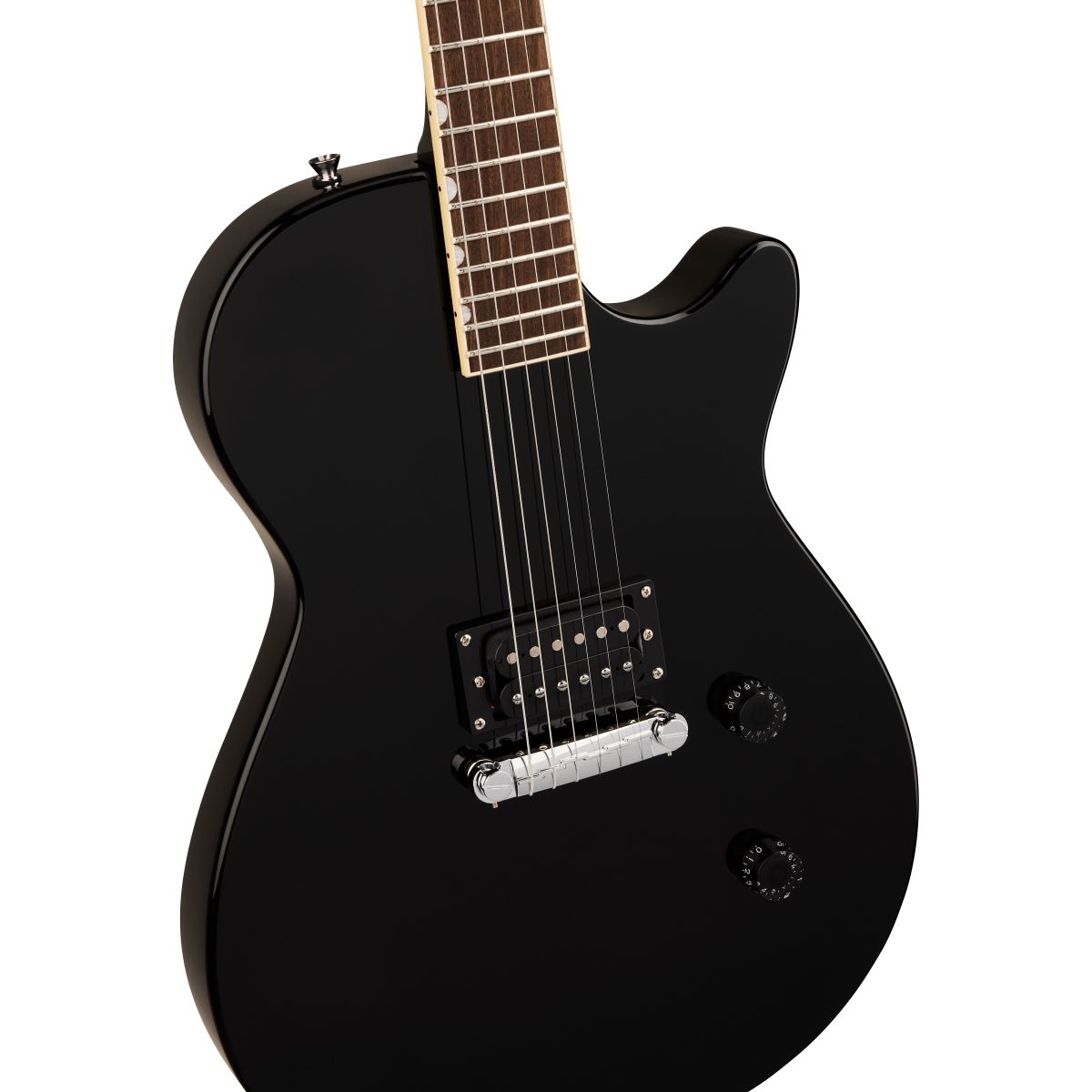Gretsch Streamliner Jet Club 1 Pickup Electric Guitar; Jet Black