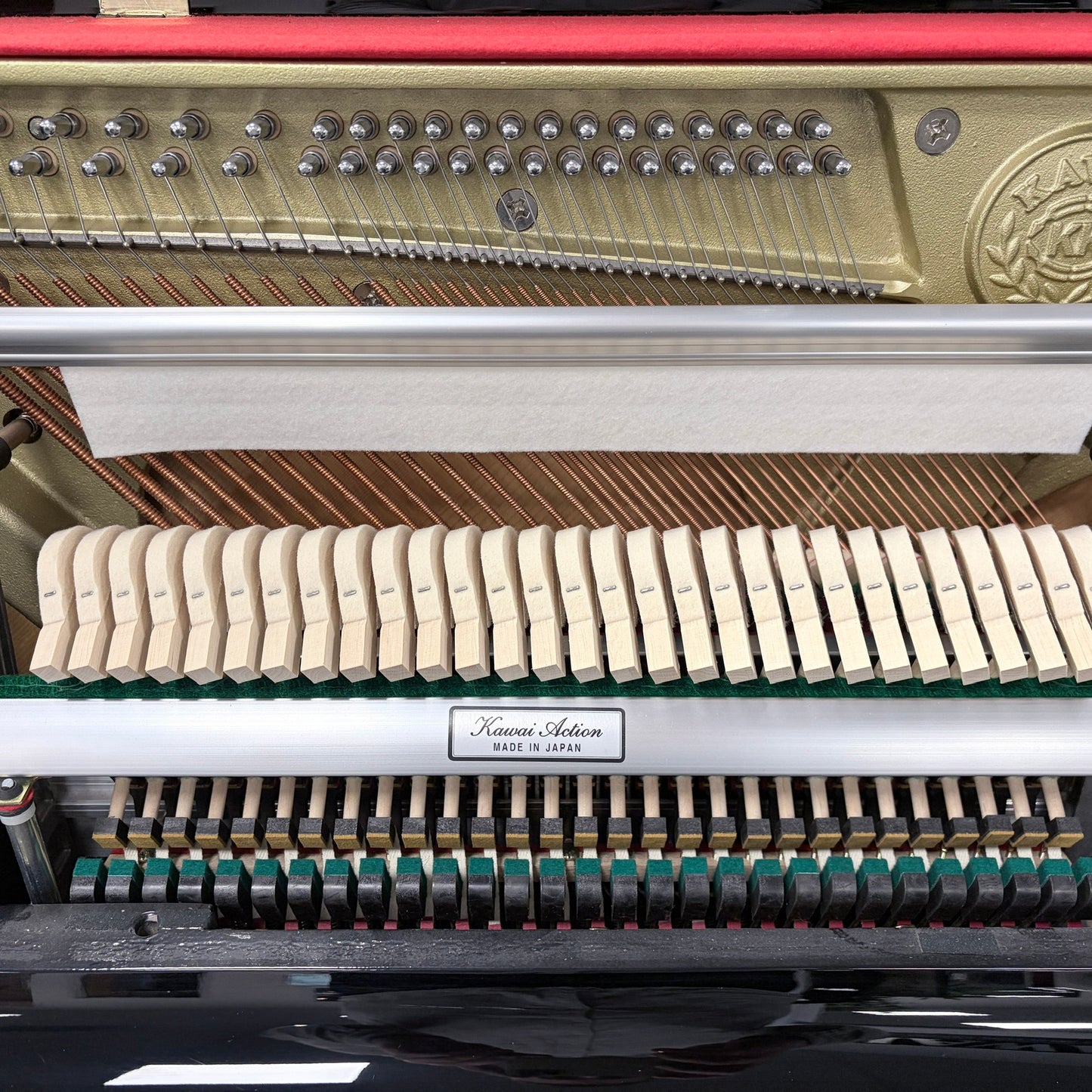 Kawai K2 Upright Piano In Polished Ebony: Serial No: F045220 | Second Hand