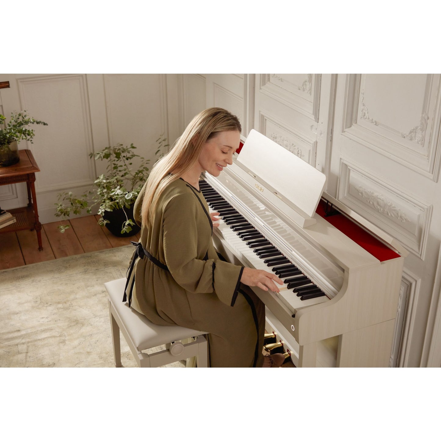 Casio AP750 Digital Piano; Grey Beige