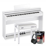Casio AP-S450 Digital Piano Value Package; White | £40 Cashback Offer