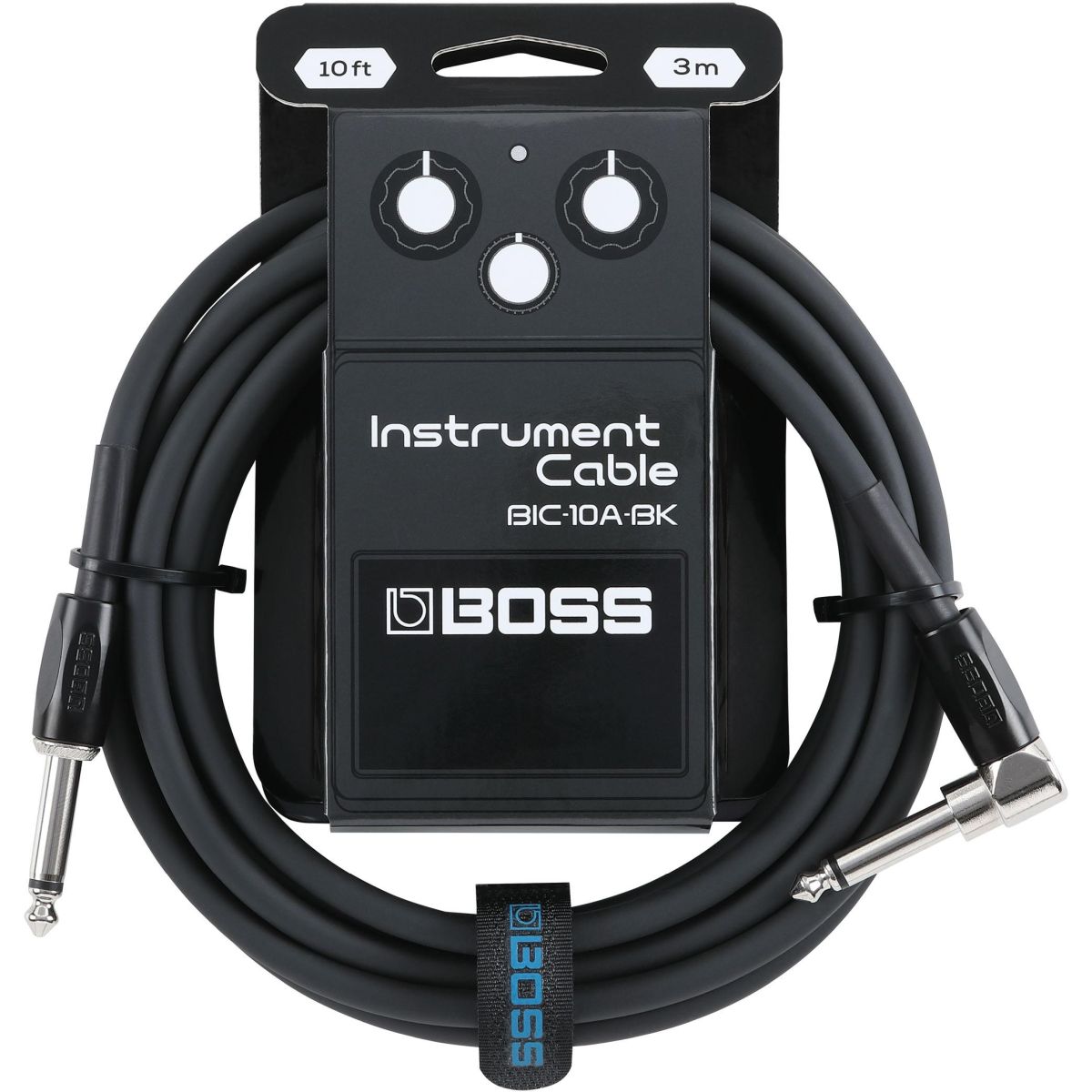 BOSS BIC-10A Black Guitar Cable