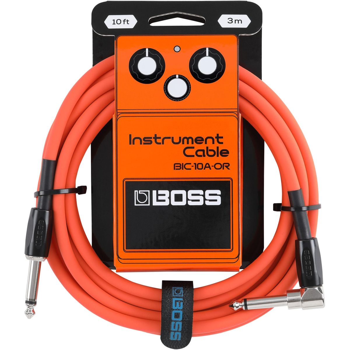 BOSS BIC-10A Orange Guitar Cable