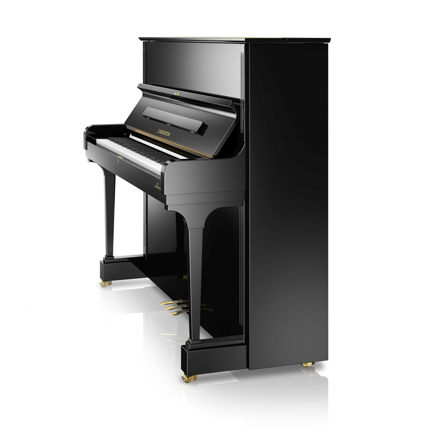 C. Bechstein Concert C6 Upright Piano in Polished Ebony