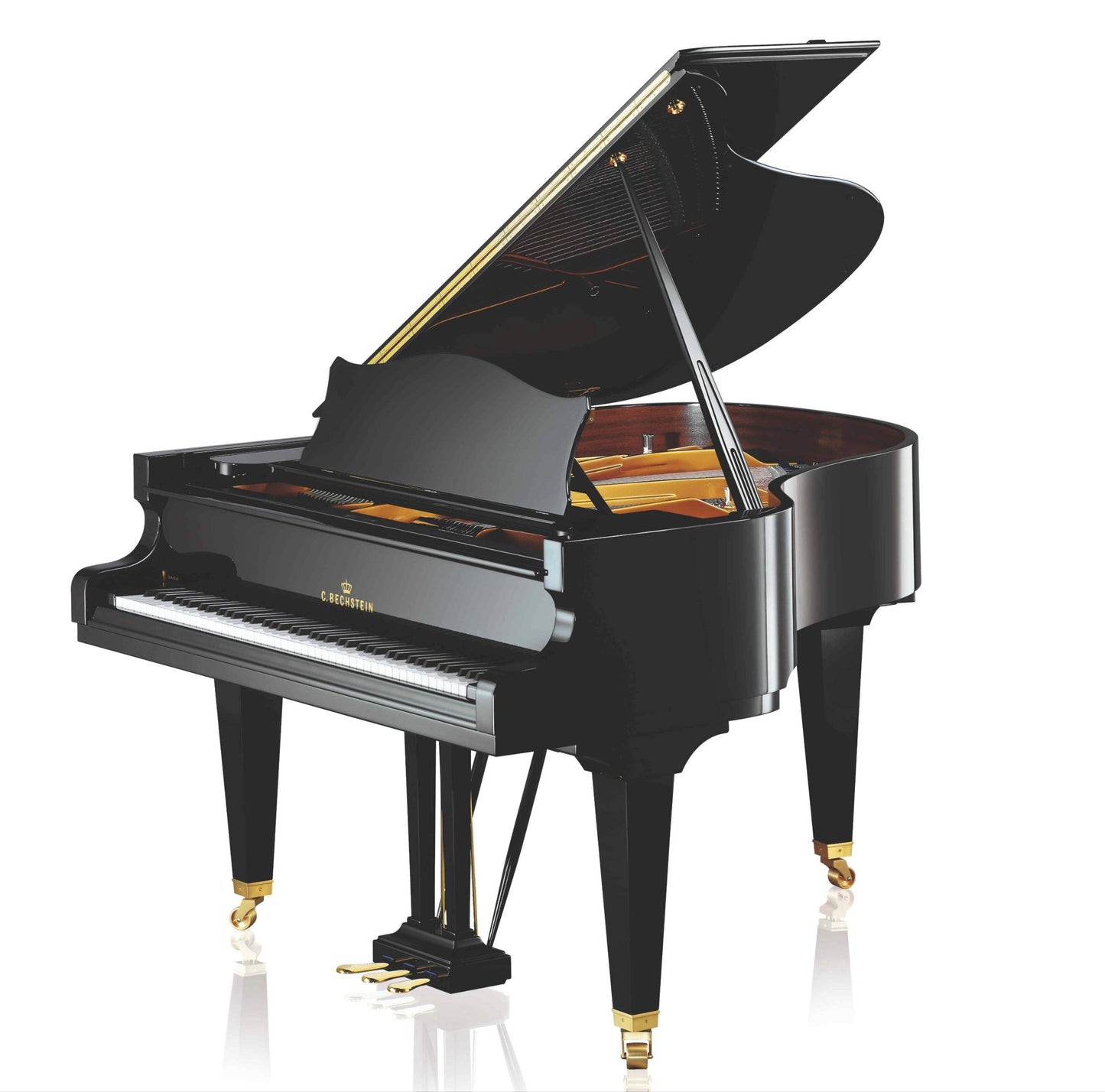 C. Bechstein Concert L167 Grand Piano in Polished Ebony