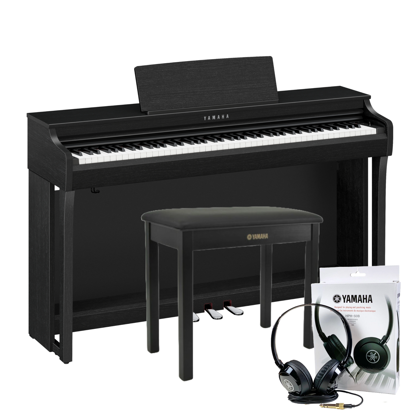 Yamaha CLP825B Black Branded Package