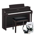 Yamaha CLP845R Rosewood Branded Accessories Package