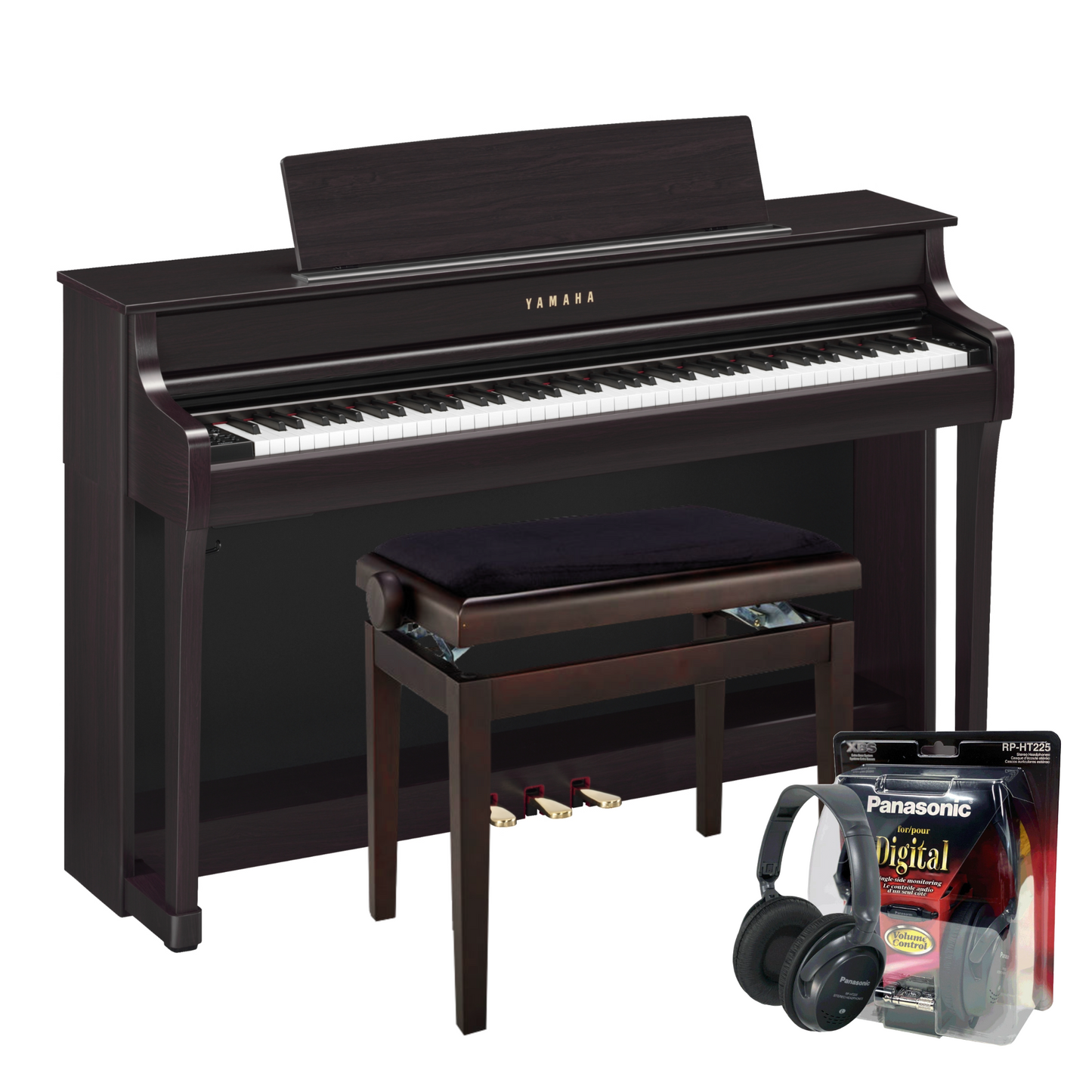Yamaha CLP845R Rosewood Digital Piano Value Package | £150 Cashback Offer