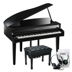 Yamaha CLP865GP Polished Ebony Concert Package