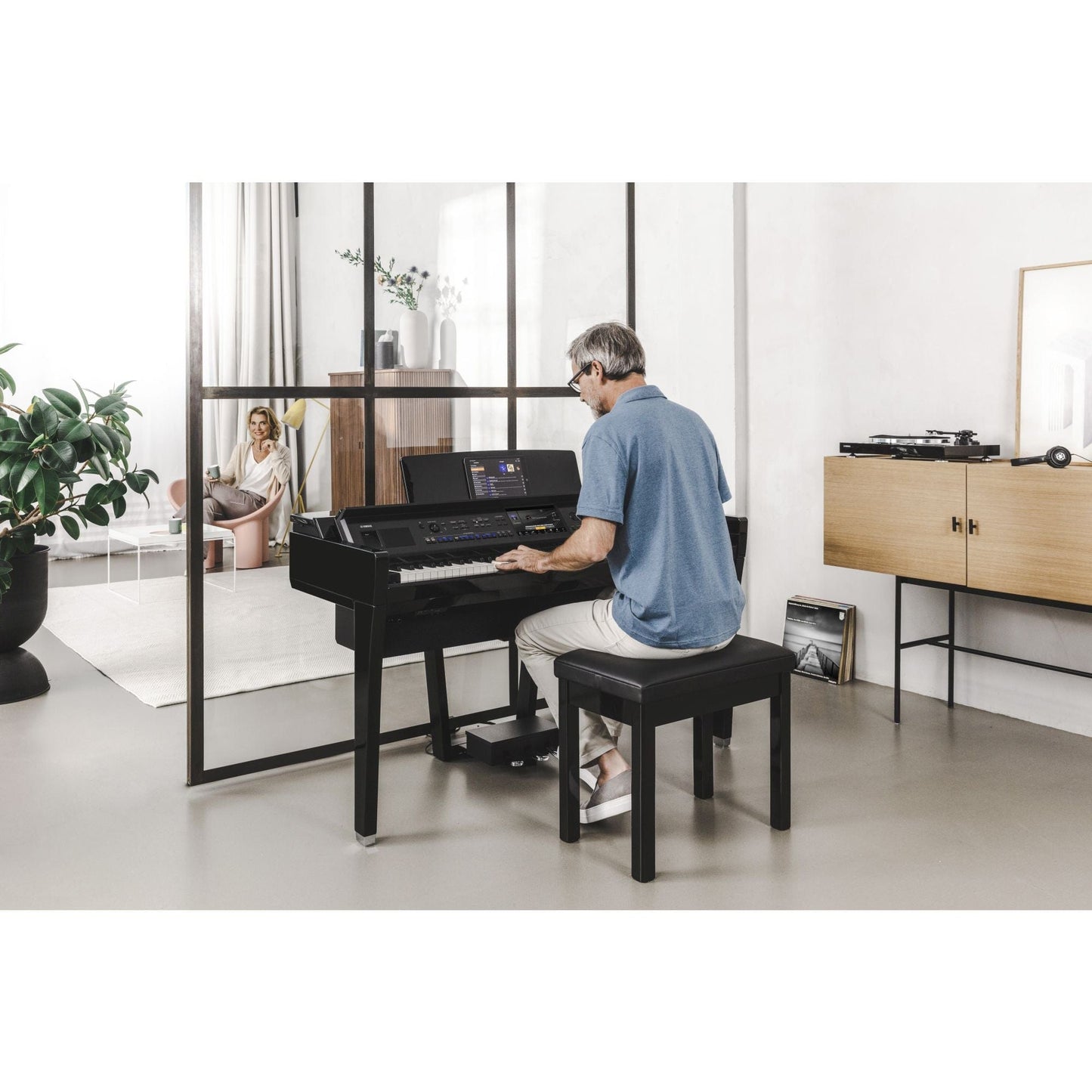 Yamaha CVP909PE Polished Ebony Digital Piano