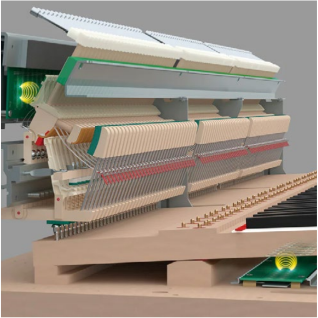 Yamaha Avantgrand NU1XA Advanced Hybrid Piano; Polished Ebony