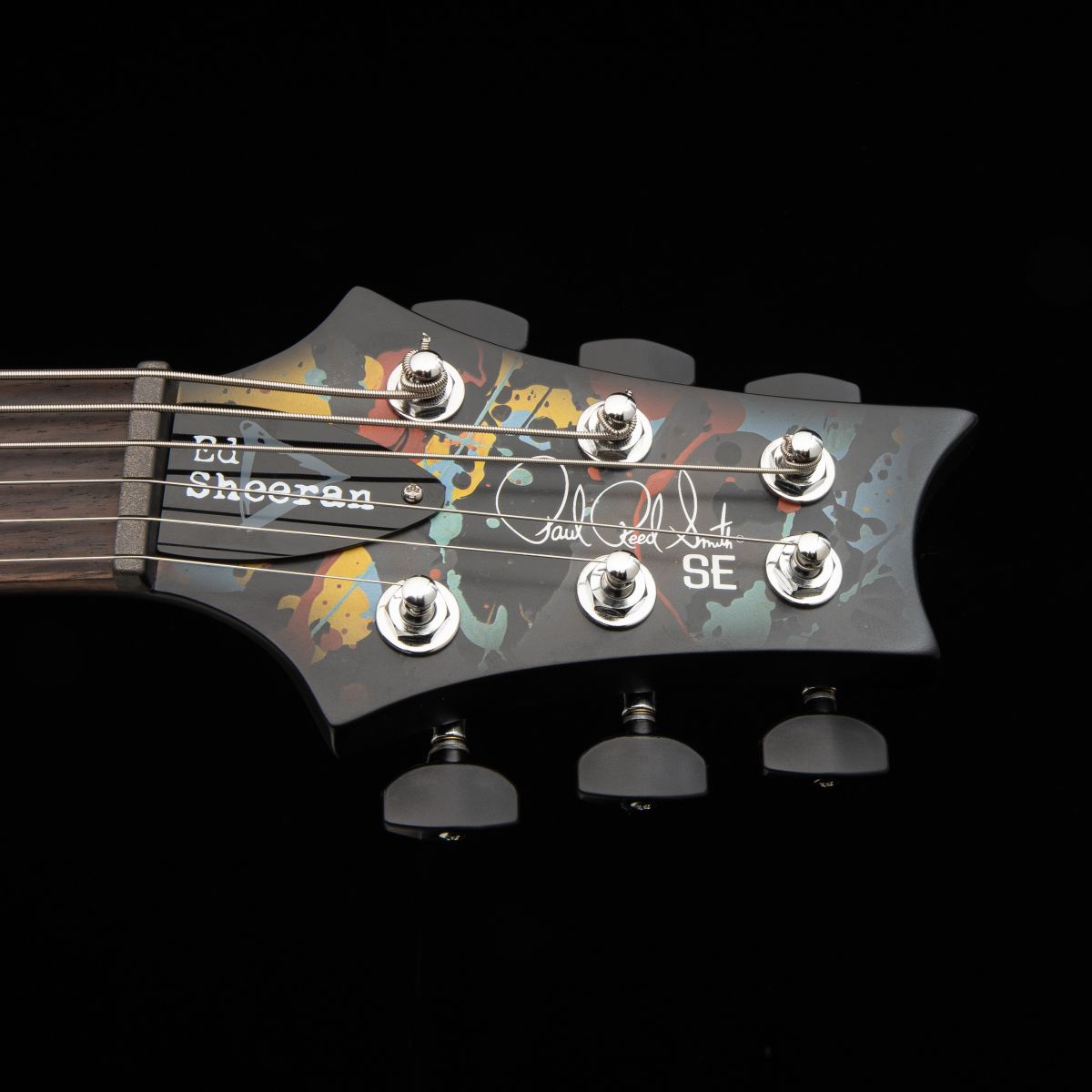 PRS SE Limited Edition Ed Sheeran Hollowbody Baritone; Cosmic Splash
