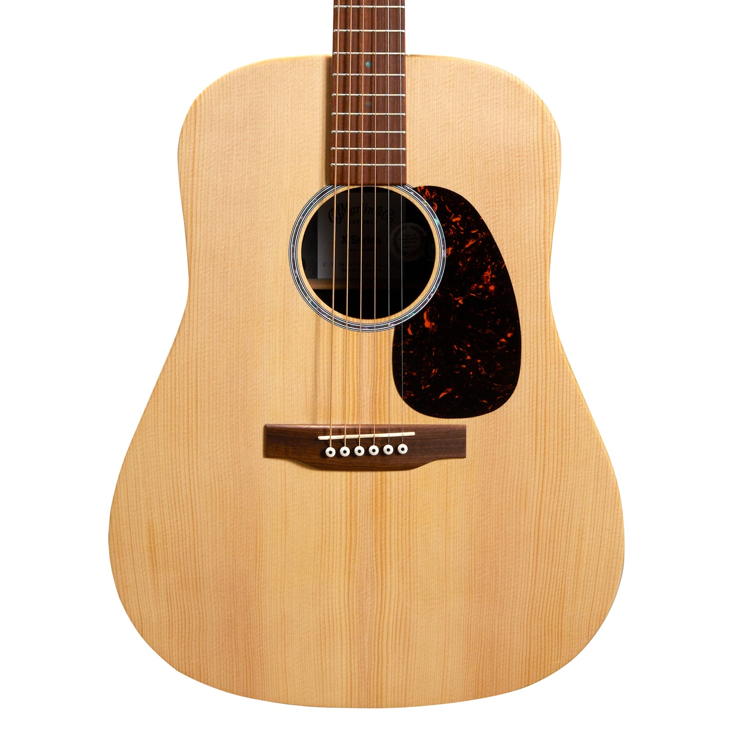 Martin D-X2E Electro Acoustic Guitar; Solid Spruce / Brazilian | Incl Softshell Case