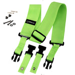 DiMarzio DD2200GN ClipLok Quick Release Green Guitar Strap