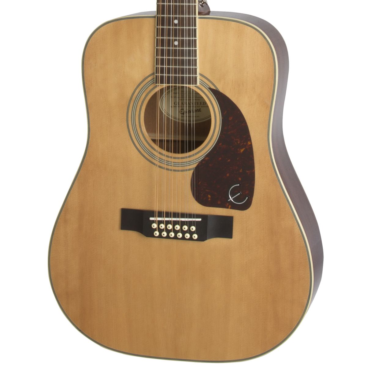 Epiphone DR-212 Dreadnought 12-string Guitar; Natural