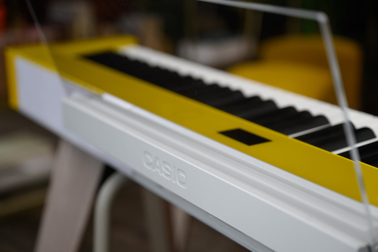 Casio Privia PX-S7000 Digital Piano with Wooden Keys; Harmonius Mustard
