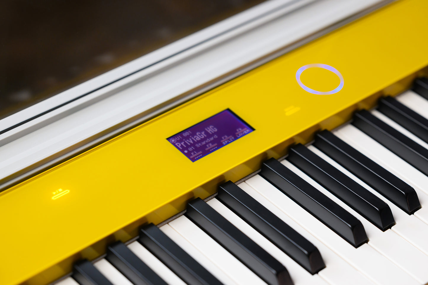 Casio Privia PX-S7000 Digital Piano with Wooden Keys; Harmonius Mustard