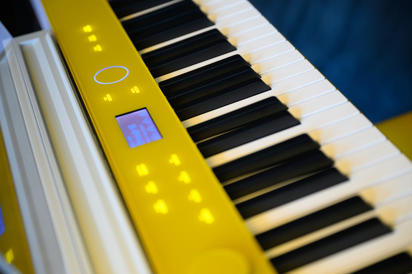 Casio Privia PX-S7000 Digital Piano with Wooden Keys; Harmonius Mustard