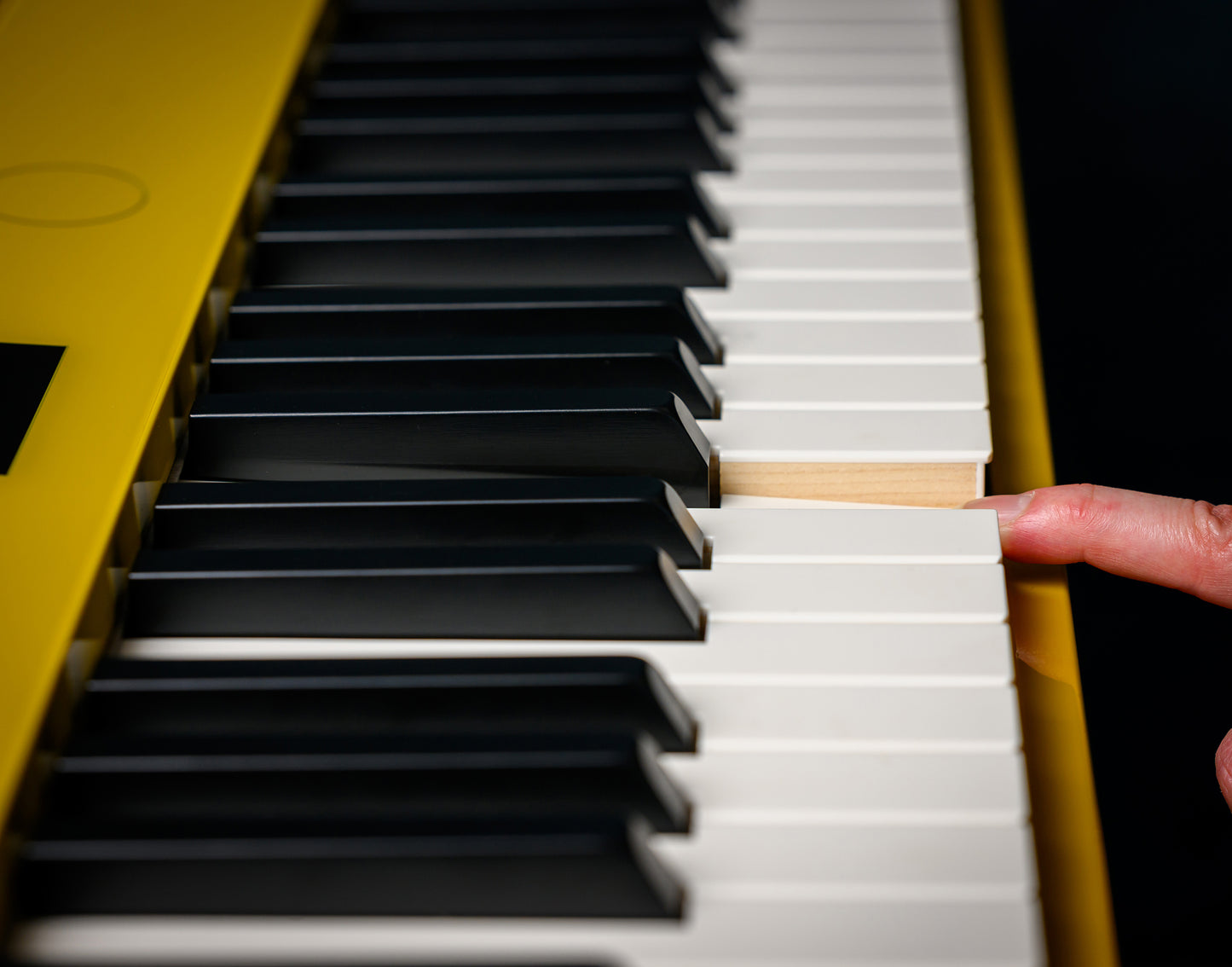 Casio Privia PX-S7000 Digital Piano with Wooden Keys; Harmonius Mustard