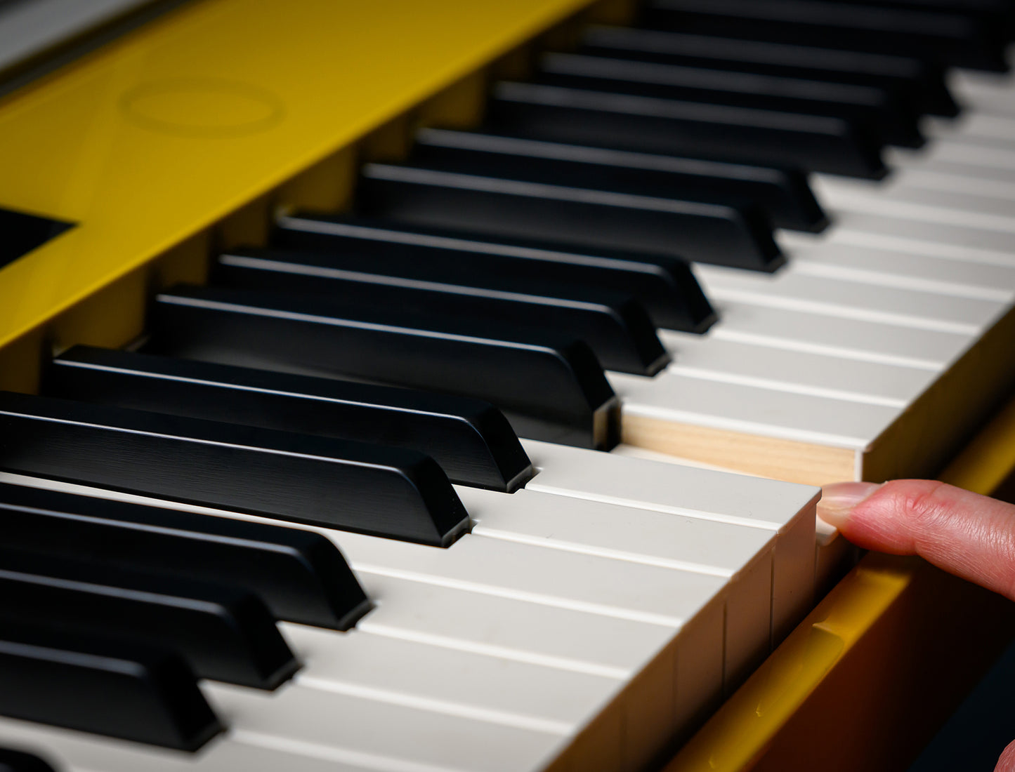 Casio Privia PX-S7000 Digital Piano with Wooden Keys; Harmonius Mustard