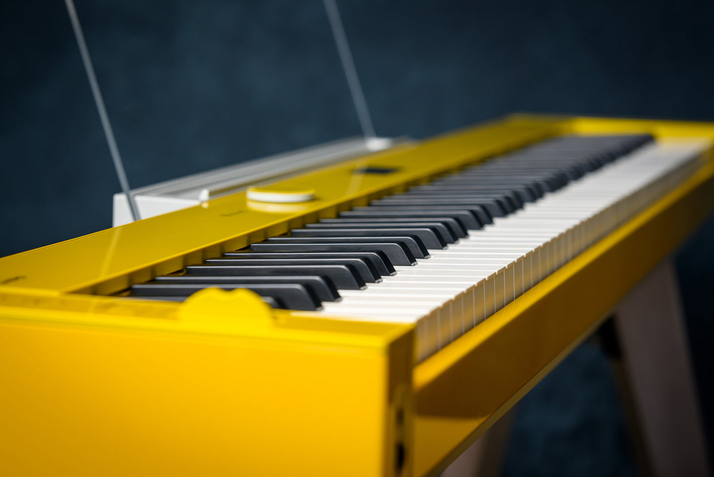 Casio Privia PX-S7000 Digital Piano with Wooden Keys; Harmonius Mustard