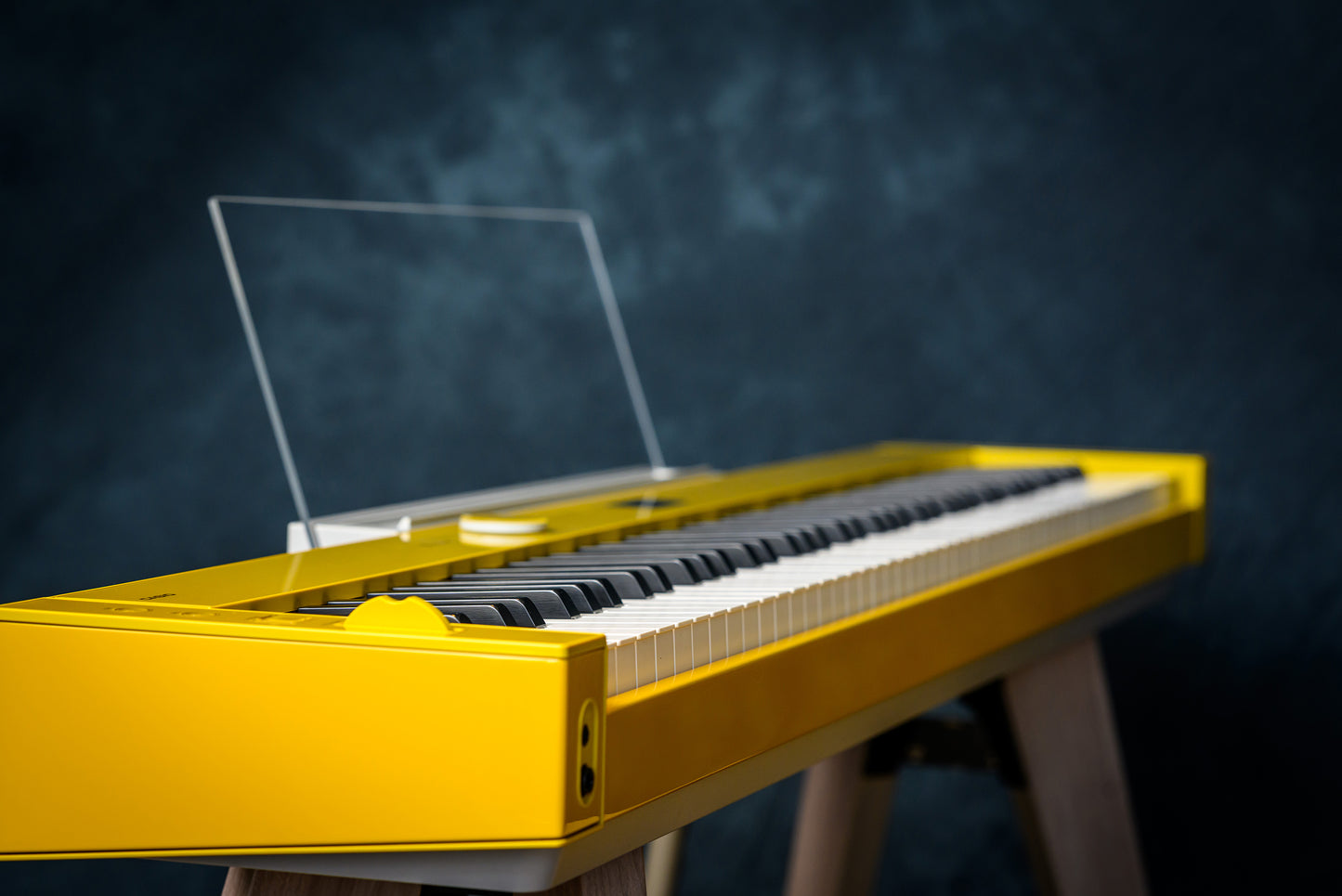 Casio Privia PX-S7000 Digital Piano with Wooden Keys; Harmonius Mustard