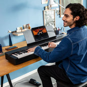 Yamaha P225 Black Piano Elite Package