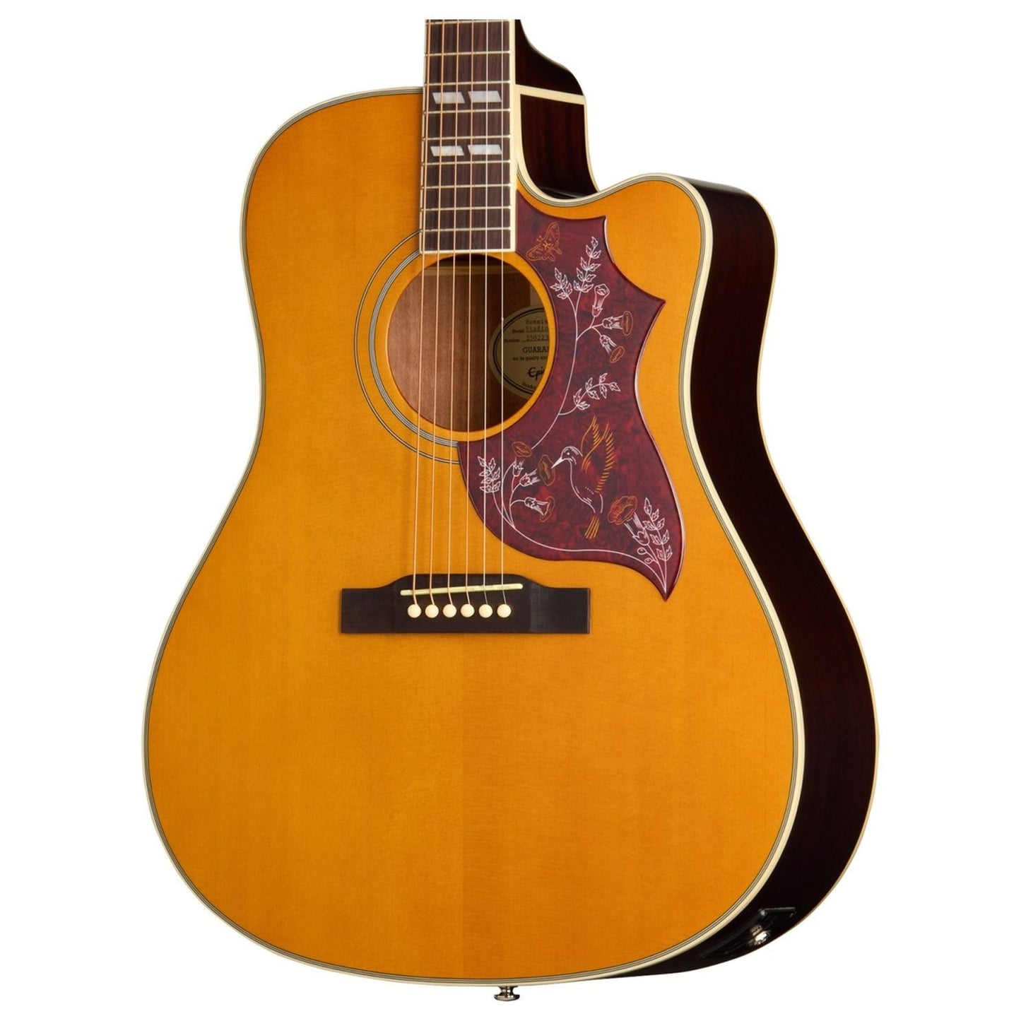 Epiphone Hummingbird Studio EC Electro Acoustic Guitar; Natural