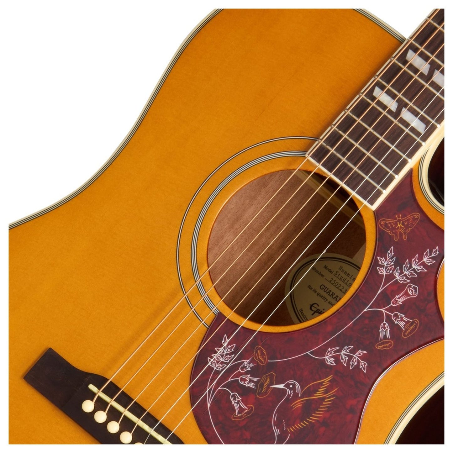 Epiphone Hummingbird Studio EC Electro Acoustic Guitar; Natural