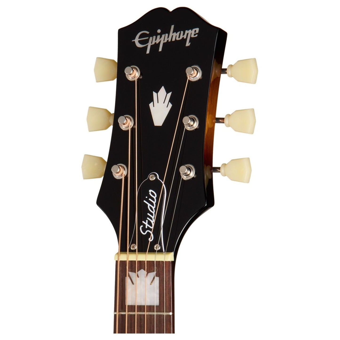 Epiphone J-200 Studio Electro Acoustic Guitar; Vintage Sunburst