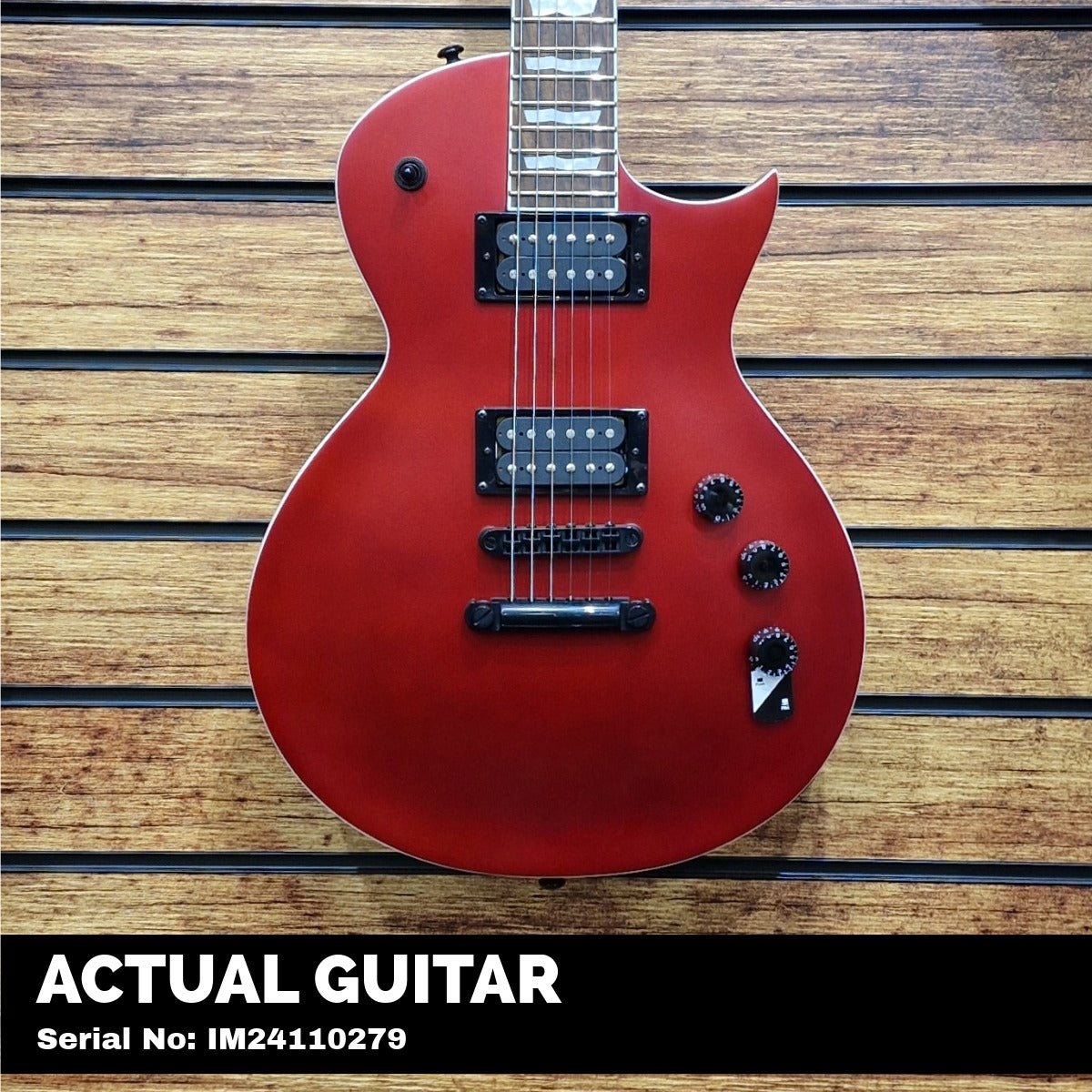 ESP LTD EC-256 Candy Apple Red Satin