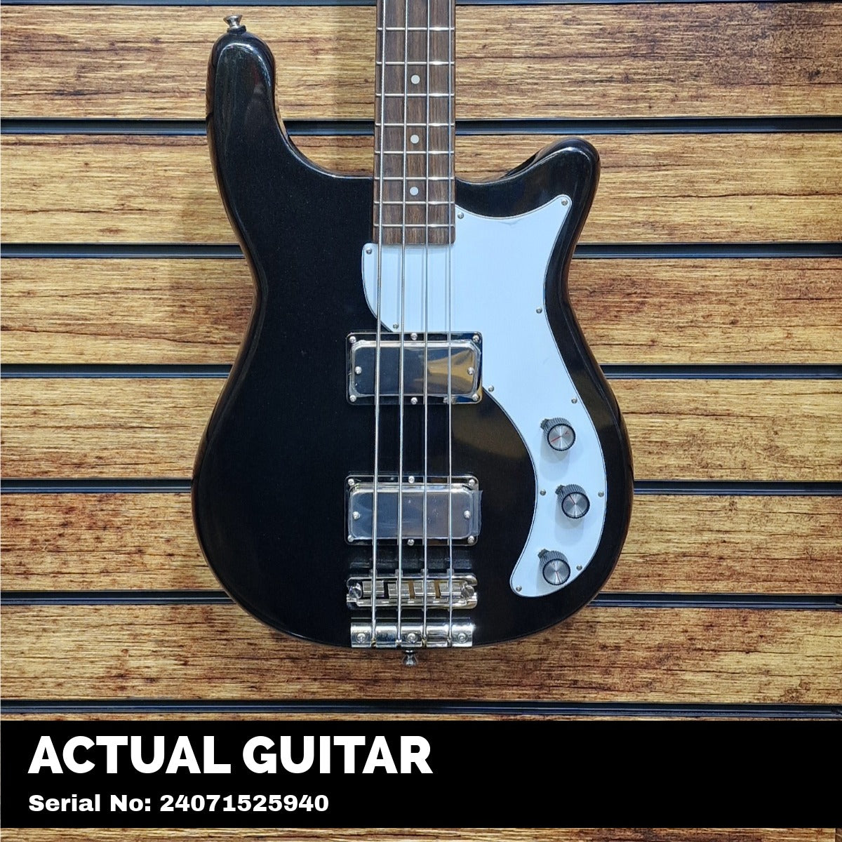 Epiphone Embassy Bass; Graphite Black