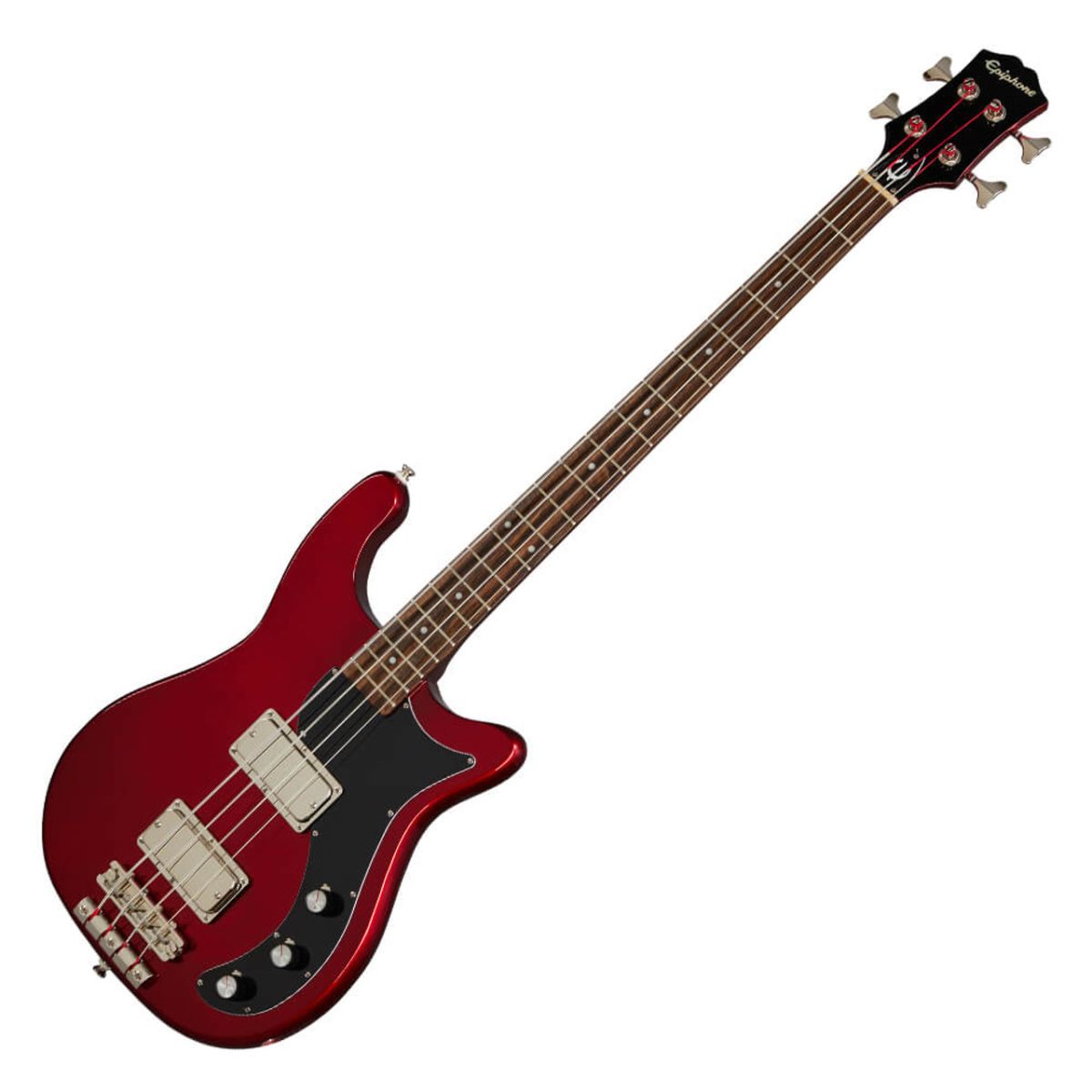 Epiphone Embassy Bass; Sparkling Burgundy