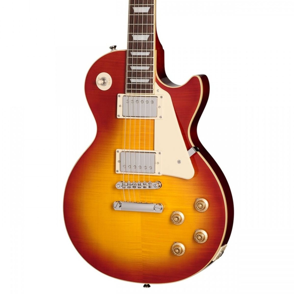 Epiphone Les Paul Standard 50s Figured (Incl. Premium Gig Bag) | Washed Cherry Sunburst